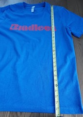 Bradlees T-Shirt Retro 1980s Size L Blue NEW VTG Look Old School Tee Unisex