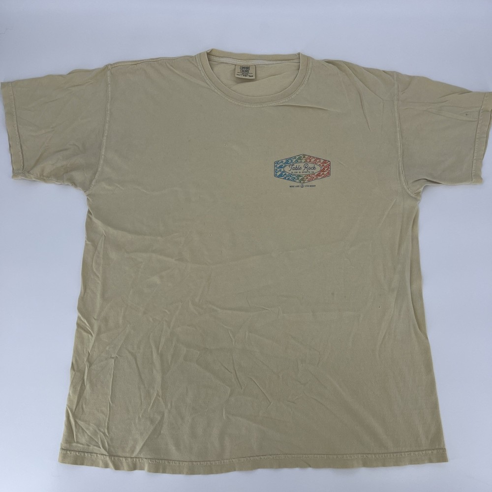 Table Rock Lake T-Shirt – Comfort Colors Heavyweight Tommy’s Design Mens XL Tee