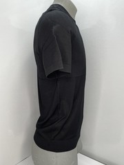 Theory Mens Soris Tee Black Size M Light Bilen Crewneck Short Sleeve