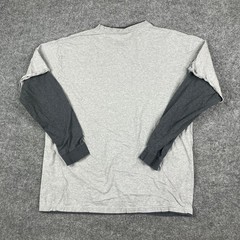 Colosseum T-Shirt Mens Size XXL Gray Georgia Tech Layered Sleeve College Tee