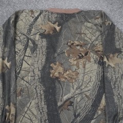 Vintage Ace Sportswear Made in USA Mens XL Camo Long Sleeve Collared Shirt