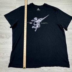 Nike Men’s T-Shirt Sportswear Wings of Victory Angel Graphic Black XXL