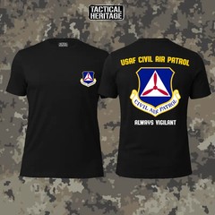 Tactical Heritage Civil Air Patrol Always Vigilant Double-Sided T-Shirt