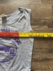 Vintage 1989 Kansas Wesleyan University All Star Game Jersey Adult XS Cropped