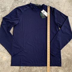 RLX Ralph Lauren Golf Preformance Long Sleeve Navy Training Shirt Men’s M $128
