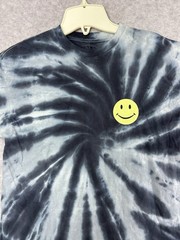 Call Your Mother Tie Dye Short Sleeve Smiley Face Tee T-shirt Size Medium