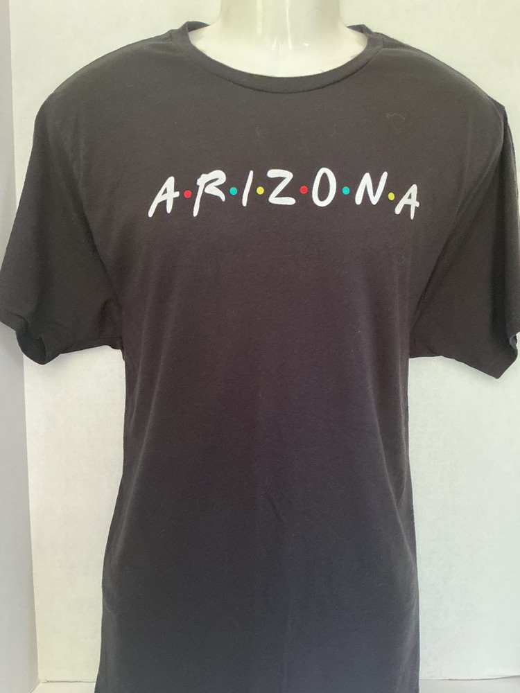 Home Free Brand ARIZONA black T-shirt sz XL Friends Tv Show Script