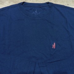 JOHNNIE O Mens M MEDIUM T SHIRT COSTAL WAY NAVY BLUE GOLF BRENNAN 2.0