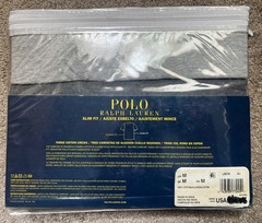 Polo Ralph Lauren Men’s Slim Fit Crew-Neck 3 Pack Undershirts T-Shirts – Size M