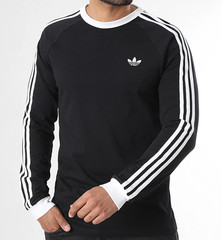 NEW MEN’S ADIDAS ORIGINALS CALIFORNIA TREFOIL LONG SLEEVE SHIRT~SIZE 2XL IA4877