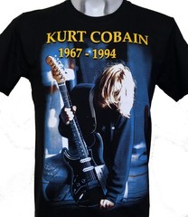 Vintage Kurt Cobain Memorial The Maxx Rock Band Shirt Size Large