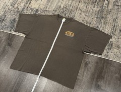 Vintage Y2K Redneck Sportsman T Shirt—Baggy Boxy Earth Tone Brown Men’s XXXL
