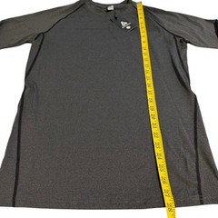 NWT Silkworld Long Sleeve Base Layer Compression Shirt Gray Large