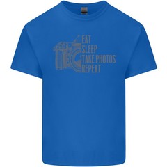 Photography Eat Sleep Photos Photographer Mens Light Cotton T-Shirt
