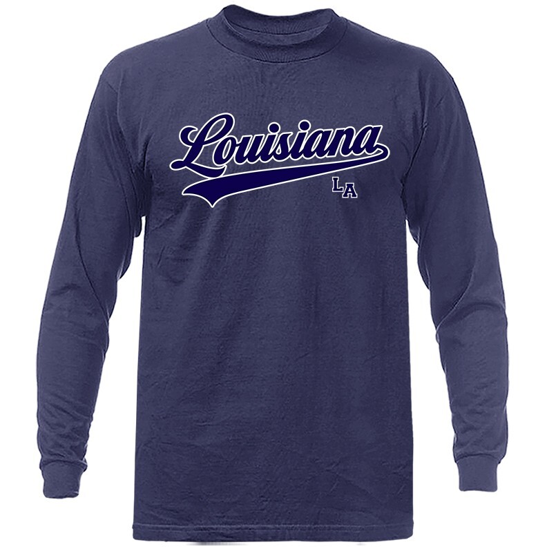 State of Louisiana Swoosh LA Graphic Long Sleeve