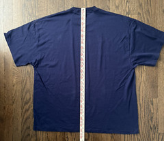 Now and Zen 2XL Dk Blue Shirt Let Me Drop Everything 100% Cotton Preshrunk w Tag