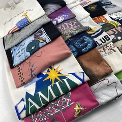 Wholesale Lot of 30 Modern/Vintage Mix Short Sleeve Tee Shirts (Sizes In Desc)