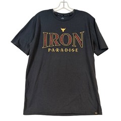Under Armour Project The Rock Iron Paradise T-Shirt Mens •L• Brahma Bull Logo