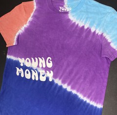 Young Money x American Eagle Shirt Men Sz S Graphic Tie Dye Tee Shirt AE NWOT