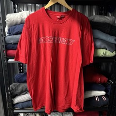 Y2K 2000s Mossimo red graphic Spellout tee size 2XL Skater