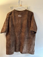 The Beatles Band Liquid Blue Tag Rubber Soul Band Tour Tee Shirt – Mens Size XL