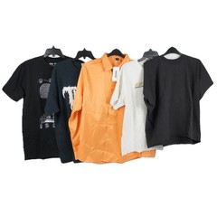 Zeroyaa, King Krule, Gildan & Grind King Various Shirts/Button-Up Men’s Lot of 5