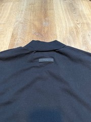 FOG Fear of God EssentialsLogo Mock Neck Black Collection Crew Tee Shirt Medium