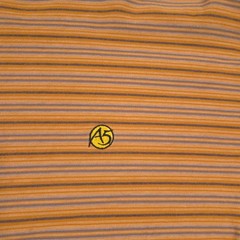 The North Face Shirt Mens Medium Orange Stripe A5 Series Long Sleeve Tee