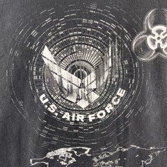Vintage Murina T-Shirt men’s Large Graphic USAF United States Air Force Cotton