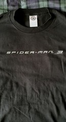 Vintage SPIDER-MAN 3 Movie Studio 2007 Promo XL Black T-Shirt 🕸🕷 Never Worn!