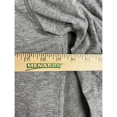 American Eagle Athletic Fit Long Sleeve Eagle Logo Tee Size M Grey Heather