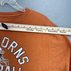 University of Texas Longhorns Fanatics Football T Shirt Mens L Orange NCAA Frat
