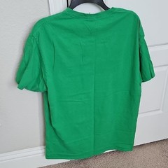 Fruit of the Loom Hulk Mode On Men’s T-Shirt in Green Size L