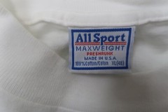 Vintage K-Swiss 7.0 System Tennis Graphic Tee XL USA All Sport Tag