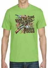 Adult DryBlend® T-Shirt – ( BRING YOURS – HUNTING / GUN / 2ND AMENDMENT)