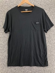 Spyder Loungewear T-Shirt Plain Black Mens Sz L Soft Crew Neck Short Sleeve