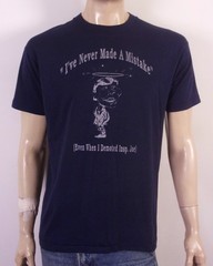 vintage 80s single stitch Jimmy Carter T-Shirt President Political 1980 sz XL