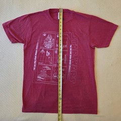 Star Wars/Lucasfilm Two (2) “Medium” T-Shirts – (Darth Vader & Ship Schematics)