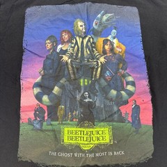 Unisex Beetlejuice Beetlejuice Graphic Tshirt Size Large Hot Topic