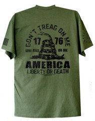 Preserve the Second Amendment Don’t Tread On Me T-Shirt 2A Gun Rights AR 15 USA