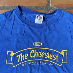 DELTA PRO WEIGHT Men’s XL Blue T-Shirt KRAFT THE CHEESIEST ORIGINAL FLAVOR Tee