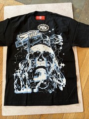 Evil Vice Limited Edition “Blue Skulls” Red Tag Exclusive Black Size Large