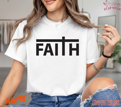 Unisex Faith Cross Christian T-Shirt, Men T shirt,Women T shirt Gift ReligionTop