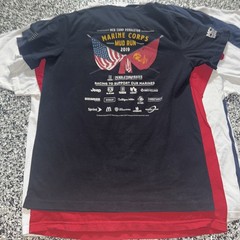 LOT OF 12 VINTAGE T SHIRTS MILITARY USA Navy Air Force Armed Forces National (46