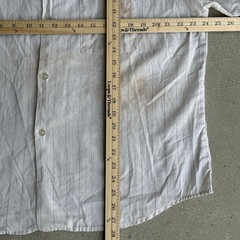 True Vintage Levis & Misc Button Up Shirts Lot of 7 DEFECTS STAINS SOLD AS IS