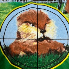 Ripple Junction Caddyshack T-Shirt Mens Large Black Gopher Movie Graphic Tee 80s