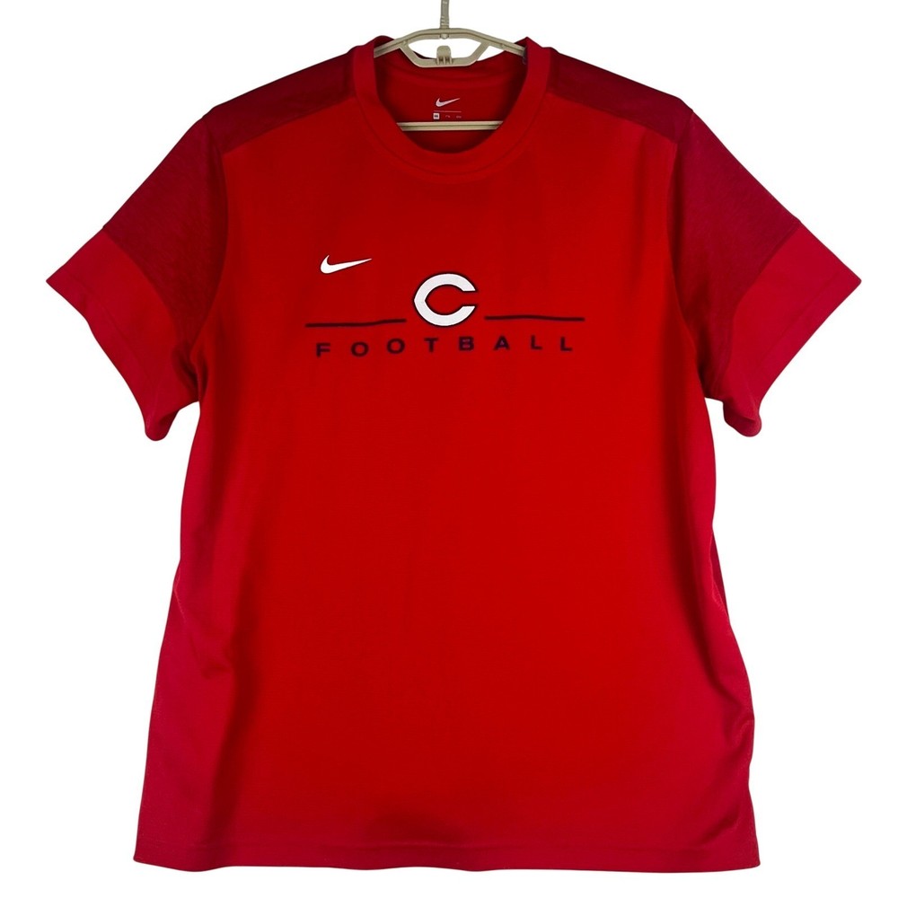 Nike Columbus Explorers Football Shirt Mens XXL Red Dri-Fit Miami FL