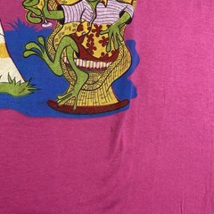Vintage 70s Puerto Rico Frog Tshirt Medium Beach Retro Palm Trees Single Stitch