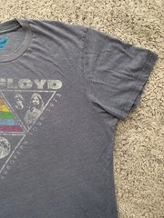 Pink Floyd Dark Side of the Moon 1973 Euro Tour Tribute T-Shirt. XXL.