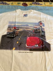 NIB Vintage 90’s “Mecca On The High Desert” Texaco Graphic T Shirt White L